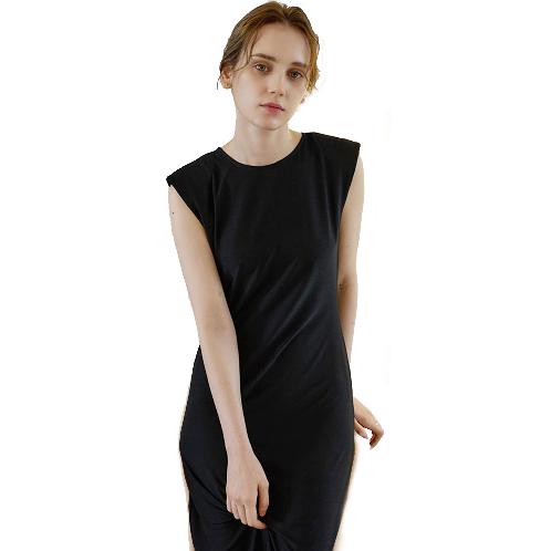 Viscose Shoulder pad Dress