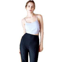 Viscose Boot-cut Slit pants