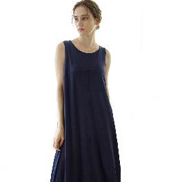 Viscose Panelled Maxi Dress